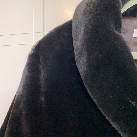 Calvin Klein Faux Fur Jacket - Picture 3 of 5